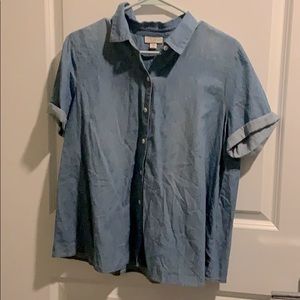 Chambray button up